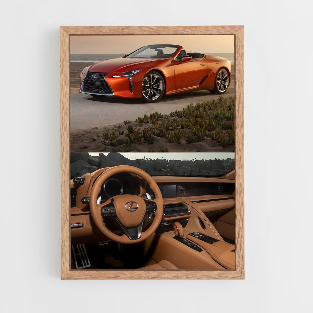 Poster Lc 500 Dream Machine – affiche Lexus (vue 4)